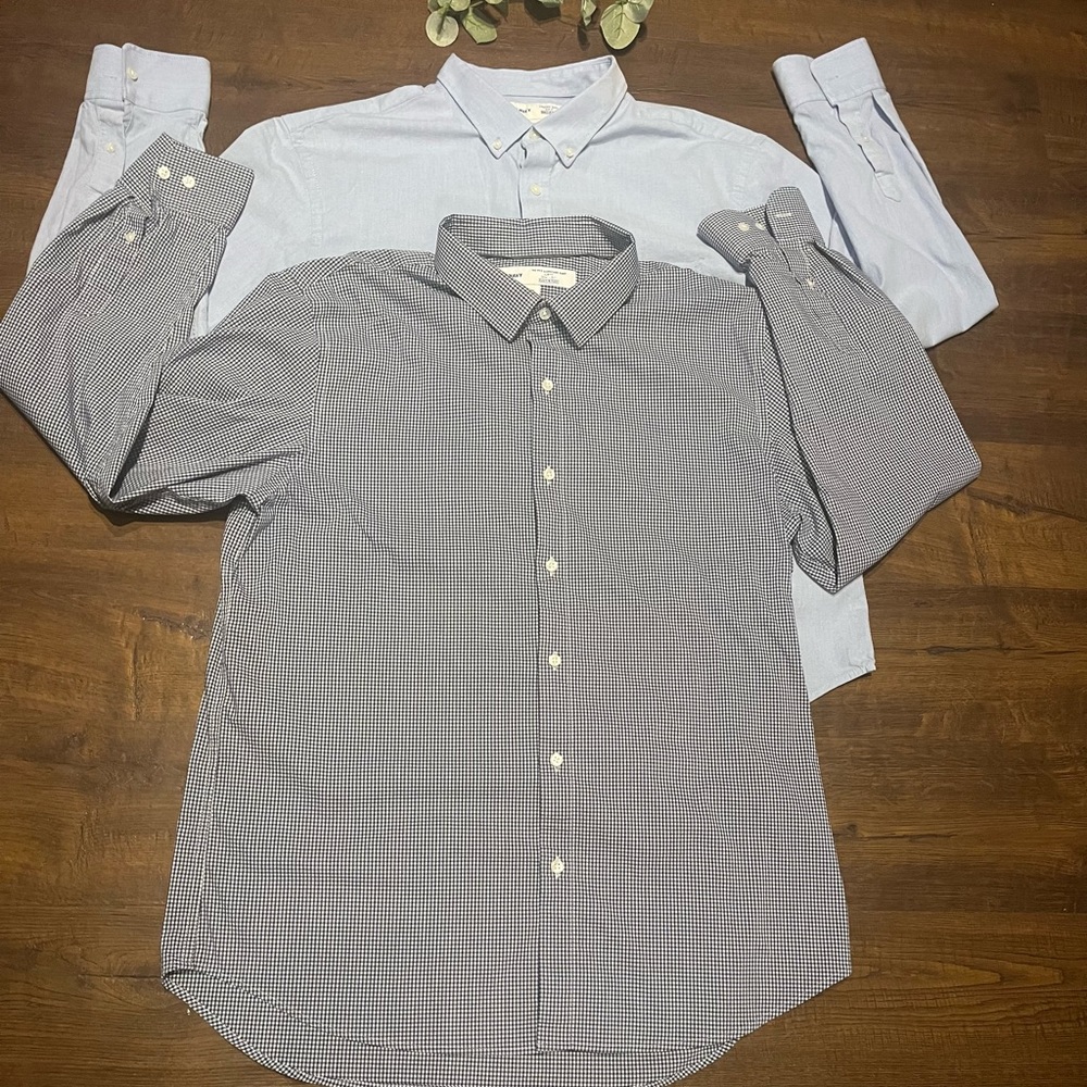 Man button down shirt